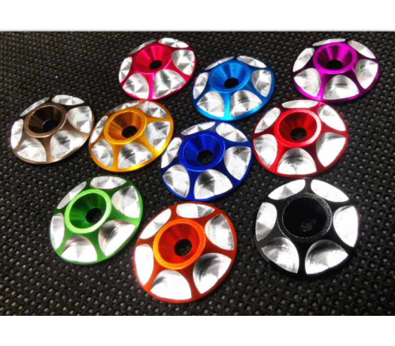 Wing washer M3 with 10 colors optional wholesale only MK5580