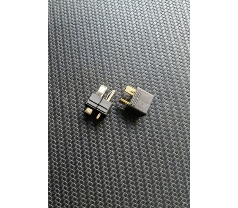 Deans plug, T plug anti-skid design, black color, wholesale only MK5697