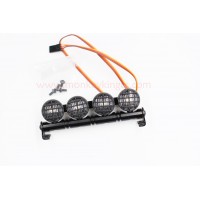 LED Spotlight Lights Bar for 1:10 Off-Road Buggy Traxxas Truck HSP RC Cars