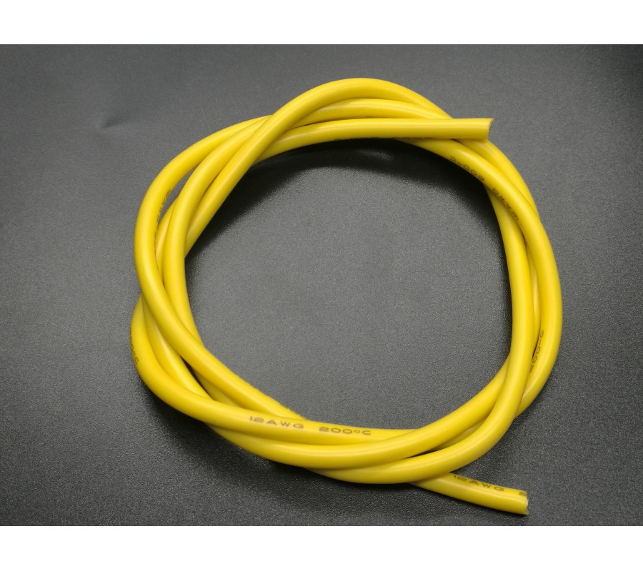 Yellow silicone wire 12AWG wholesale only MK5435
