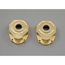 2PCS Heavy Duty Brass Steering Knuckle Portal Cover For Traxxas TRX-4 1/10 RC wholesale only, MK5478