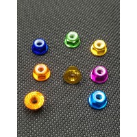 M5 lock nut with groove different color acceptable wholesale only, MK5485