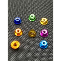 M5 lock nut with groove different color acceptable wholesale only, MK5485