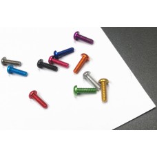 7075 aluminum screw, round head, M3*5/6/8/10/12/14/16, 11 colors optional, wholesale MK5522