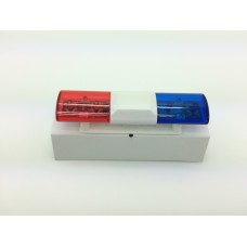 RC Police Light Bar  Rotating Flashing LED (red and blue) Type 1