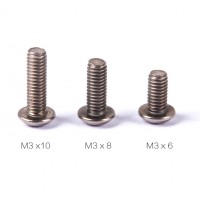 TA2  round head Titanium hex screw M3*6*8*10*12*14, M2*4*5*6 wholesale only