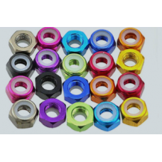 Aluminum lock nut M2 M3 M4 M5 nylon inserted without tray different color acceptable MK5405