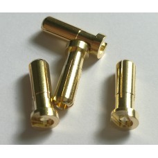 5.0mm bullet Plug (flat type) 1 pcs