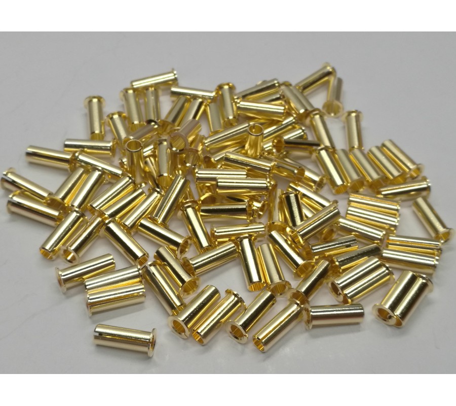4.0/5.0mm adaptor plug (4.0/5.0 pipe) gold-plated, wholesale only MK5356