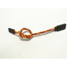 Servo Extension wire twisted  male+female  (JR)  L=150mm