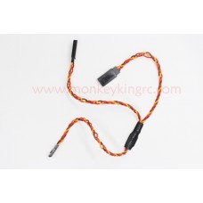 Servo Y wire twisted one male+female*2 (JR) L =150mm+150mm