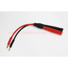 4.0mm Banana Male+14AWG Wire only*6