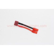 T(Deans) Female+HXT 3.5mm(Red Female small hole)