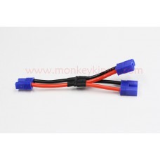 EC3  Y Wire  L=50+50mm One Male+Female*2