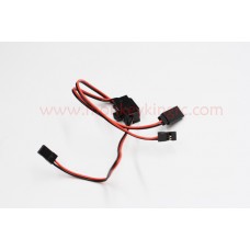 Switch Wire JR male To JR male with FUTABA Female PVC wire 150mm + 150mm