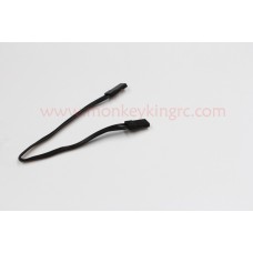 JR Male Black Signal Wire 22AWG Servo wire L=150mm 